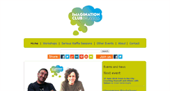 Desktop Screenshot of imaginationclub.org